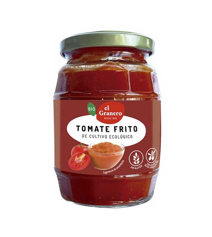 Receta de tomate frito ecológico - cestas ecologicas • Somnatur
