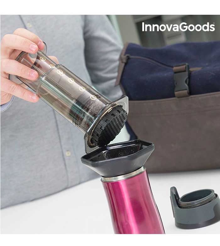 Comprar Innovagoods - Cafetera manual a presión