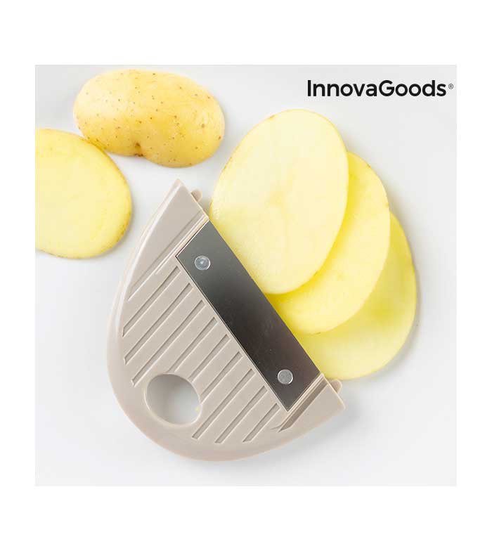 Cortador de Verduras, Rallador y Mandolina con Recetas y Accesorios 7 en 1  Choppie Expert InnovaGoods