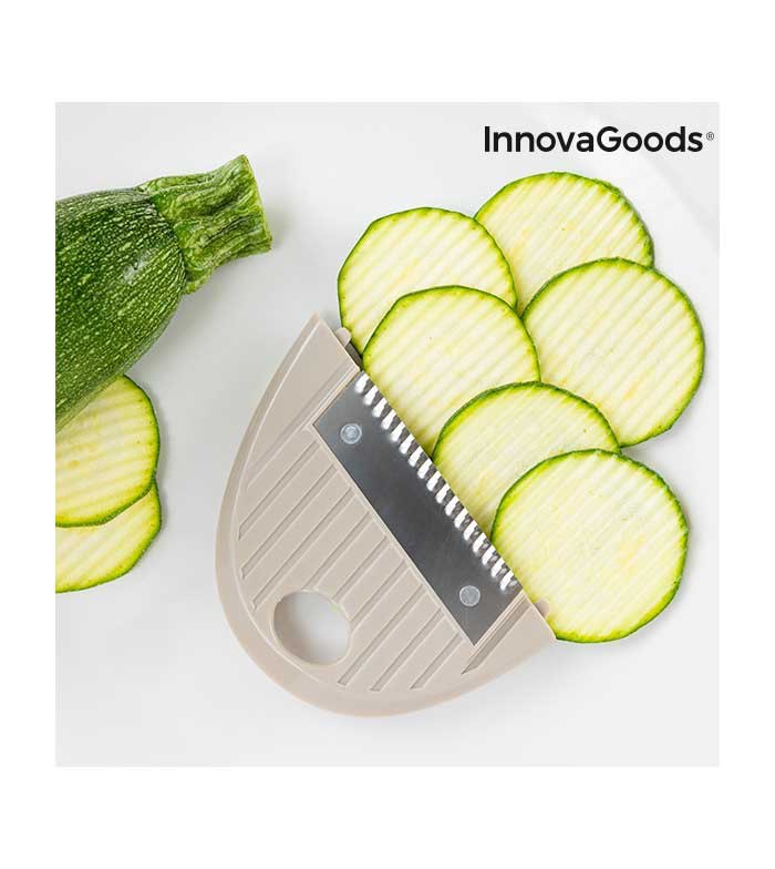 Cortador de Verduras, Rallador y Mandolina con Recetas y Accesorios 7 en 1  Choppie Expert InnovaGoods