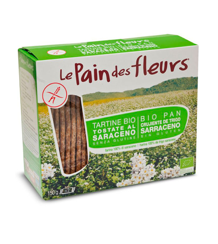 Compra Le Pain Des Fleurs Mini Crackers Trigo Sarraceno 75g a precio de  oferta