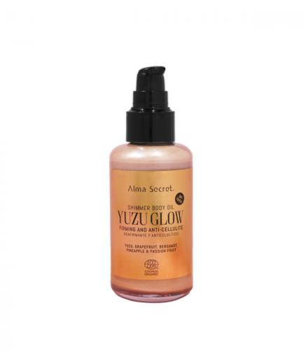 Alma Secret - Aceite corporal reafirmante y anticelulítico con Shimmer Yuzu Glow 100ml