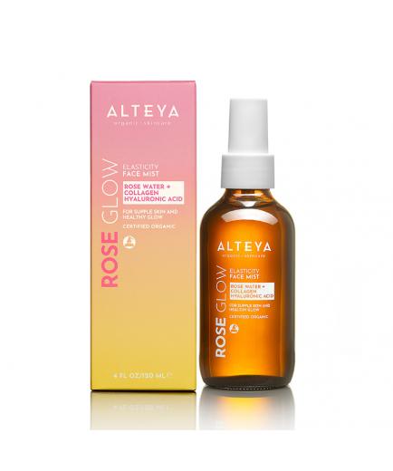 Alteya Organics -  Bruma facial con agua de rosas y colágeno