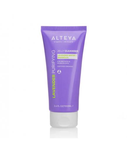 Alteya Organics - Gelatina limpiadora purificante - Agua de lavanda y bisabolol