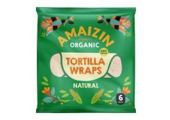 Amaizin Organic - Tortilla wraps de trigo - Natural 240g