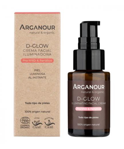 Arganour - Crema facial iluminadora D-Glow