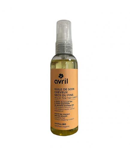 Avril - Aceite para el cuidado del cabello orgánico - Cabello seco o fino 100ml