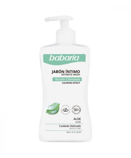 Babaria - Jabón íntimo con ácido láctico - Acción calmante - Aloe