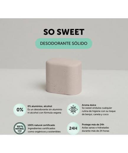 Banbu - Desodorante en sólido vegano y ecológico 50ml - So sweet