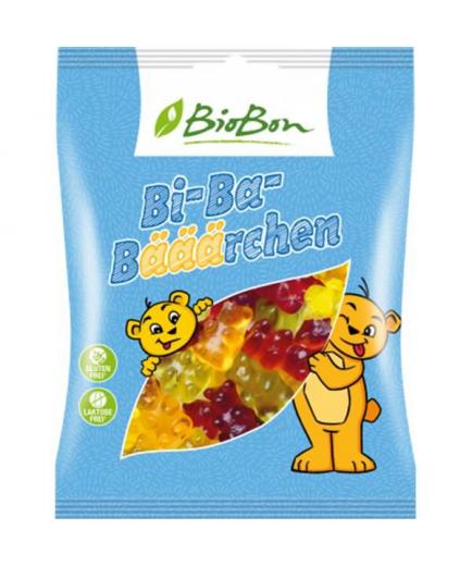 BioBon - Caramelos de ositos de goma con zumo de fruta Bio 100g