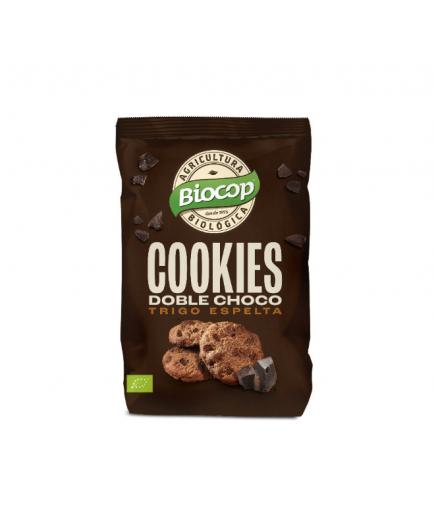 Biocop - Galletas cookies de trigo espelta doble choco 200g