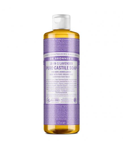 Dr. Bronner´s - Jabón de castilla líquido concentrado - Lavanda - 475ml