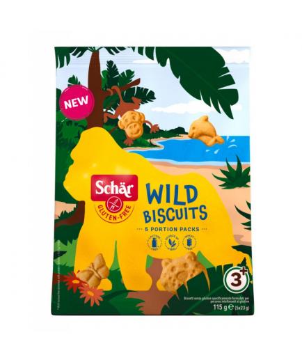 Dr Schar - Galletas Wild Biscuits 115g