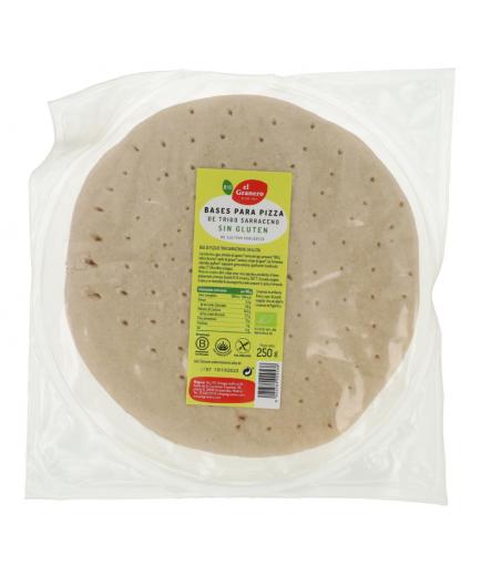 El Granero Integral - Bases de pizza de trigo sarraceno sin gluten bio 250g