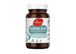 El Granero Integral - Duerme bien con 1.9mg de melatonina - 30 cápsulas