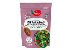 El Granero Integral - Semillas de lino molido Bio 200g - Trigo sarraceno, germinado, frambuesa, arándanos y fresa