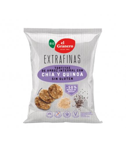 El Granero Integral - Tortitas de arroz integral extrafinas con chía y quinoa 60g