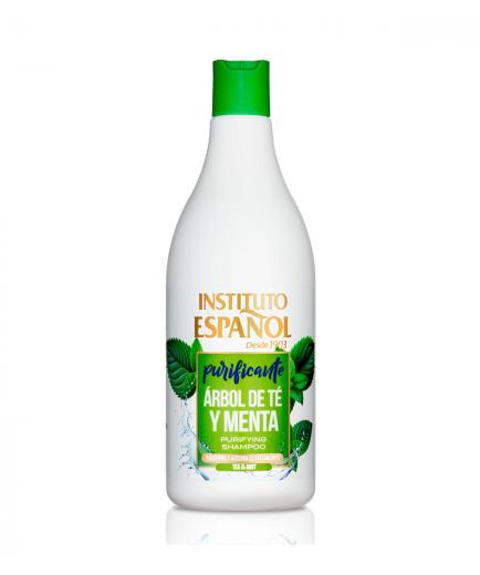 Instituto Español - Champú purificante 750ml - Árbol de té + Menta