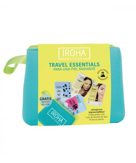 Iroha Nature - Neceser de viaje + 4 imprescindibles Travel Kit