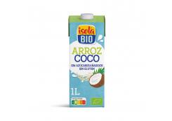 Isola Bio - Bebida de arroz y coco bio sin gluten 1L