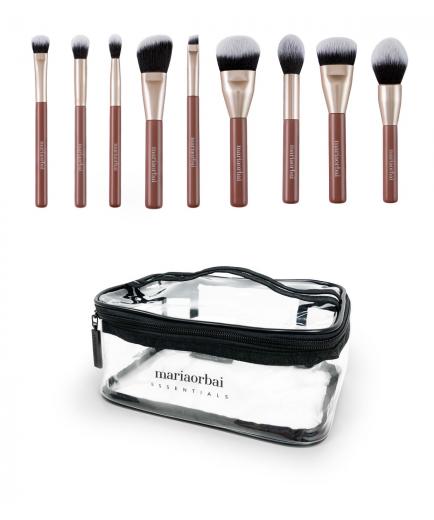 Maria Orbai - Kit de brochas individuales Vegan Brushes