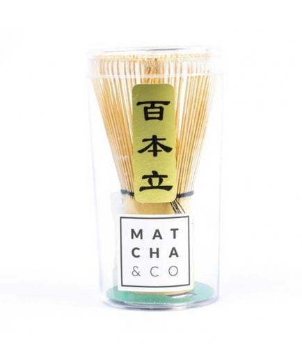 Batidor de Bambú Chasen Tradicional de 100 Varillas té Matcha
