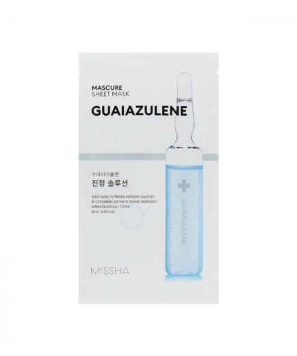 Missha - Mascarilla facial Guaiazulene