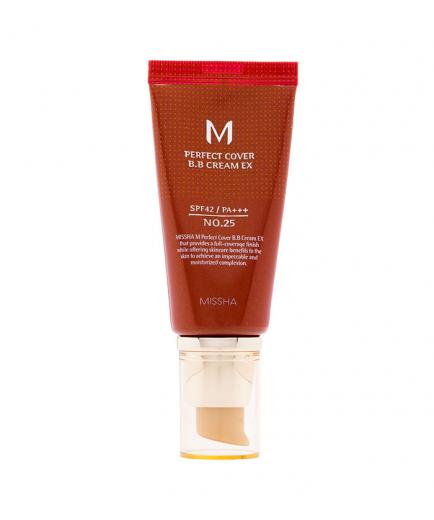 Missha -  Perfect Cover BB Cream SPF 42 (50ml) - 25: Warm Beige