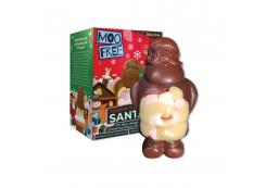 Moo Free - Papa Noel de chocolate sin gluten ni lactosa Yummy Tummy Santa