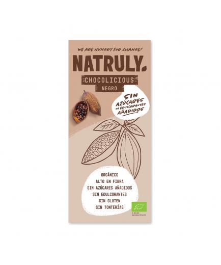 Natruly - Chocolate 72% Chocolicious 85g - Negro