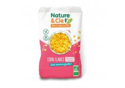 Nature & Cie - Copos de maíz tostado sin gluten y sin azúcar BIO 200g
