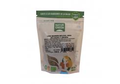 NaturGreen - Lino marrón molido, nibs de cacao y aronia 150g