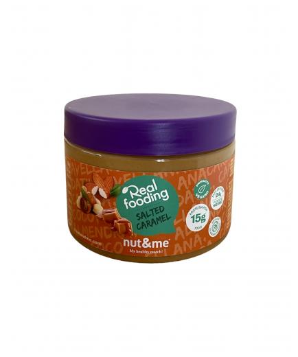 nut and me - Crema de caramelo salado de Real fooding 250g