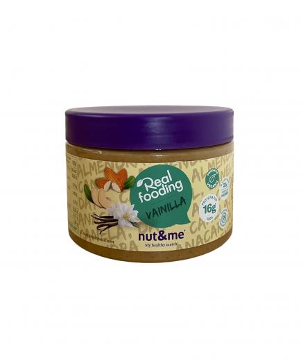 nut and me - Crema de vainilla de Real fooding 250g