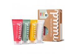 Nuud - Pack familiar de 4 desodorantes natural en crema larga duración