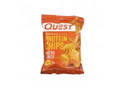 Quest -Chips de proteína estilo tortilla - nacho cheese