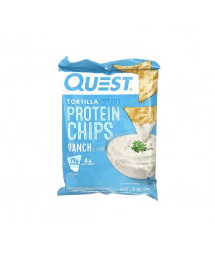 Quest -Chips de proteína estilo tortilla - salsa ranchera