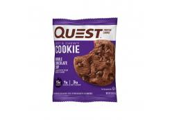 Quest - Galleta proteica Cookie 59g - Doble chocolate