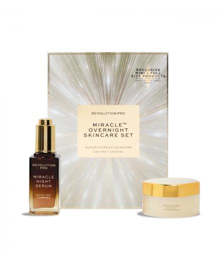 Revolution Pro - Set Miracle Overnight Skincare - Miracle Cleansing Balm + Miracle Night Serum