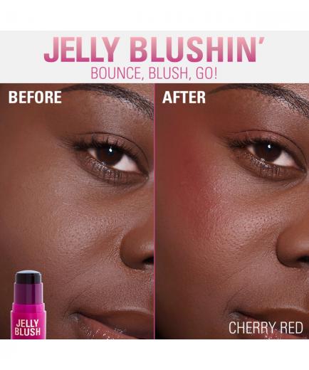 Revolution - Tinte para labios y mejillas en gelatina Jelly Blush - Cherry Red