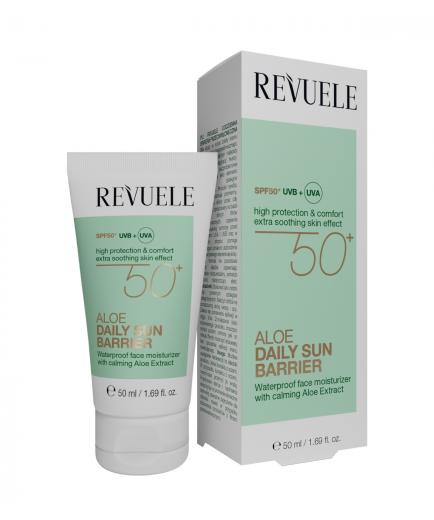 Revuele - Protector solar diario con Aloe Vera SPF50+