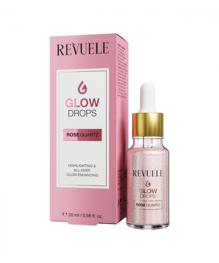 Revuele - Sérum gotas iluminadoras Glow Drops -  Rose Quartz