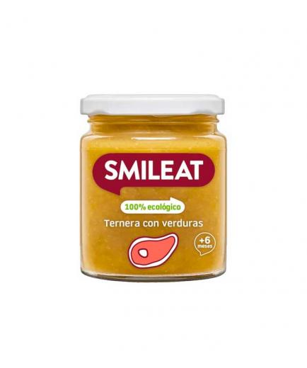 Smileat - Potito ecológico de ternera con verduras 230g