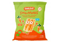 Smileat - Smilondas de zanahoria y maíz Bio 25g