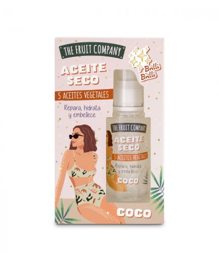 The Fruit Company - Aceite seco con glitter - Coco