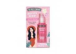 The Fruit Company - Aceite seco con glitter - Fresa y nata