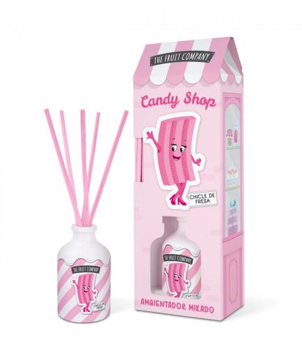 The Fruit Company - *Candy Shop* - Ambientador Mikado - Chicle de fresa 