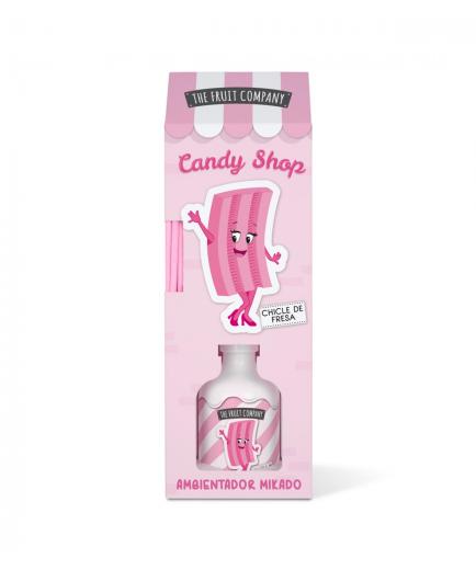 The Fruit Company - *Candy Shop* - Ambientador Mikado - Chicle de fresa 