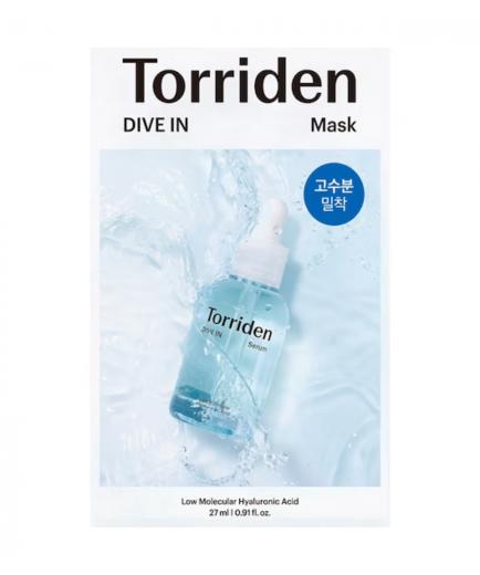 Torriden - *Dive In* - Mascarilla facial con ácido hialurónico de bajo peso molecular