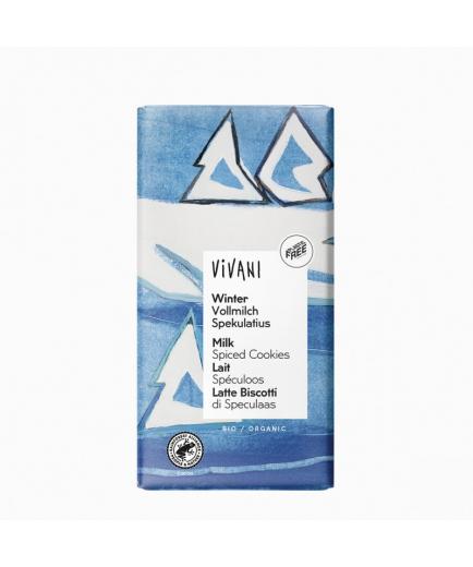 Vivani - Chocolate con leche ecológico bio 100g - Aromas de invierno